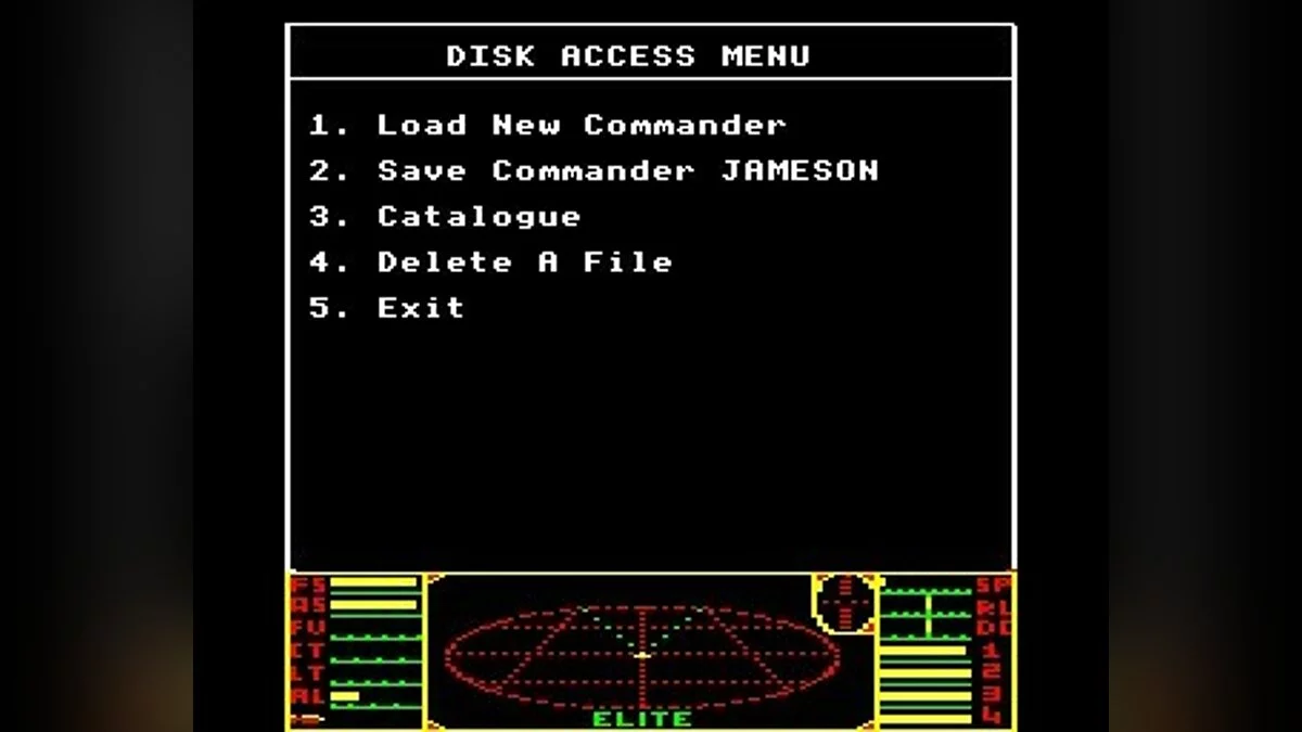 Скриншоты из Elite (1984) / Картинка 65