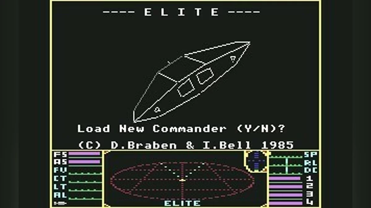 Скриншоты из Elite (1984) / Картинка 71