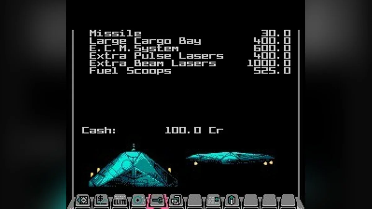 Скриншоты из Elite (1984) / Картинка 107