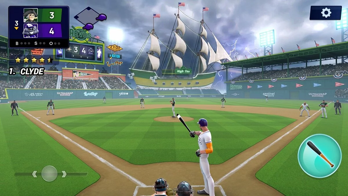 Скриншоты из Ballistic Baseball / Картинка 2