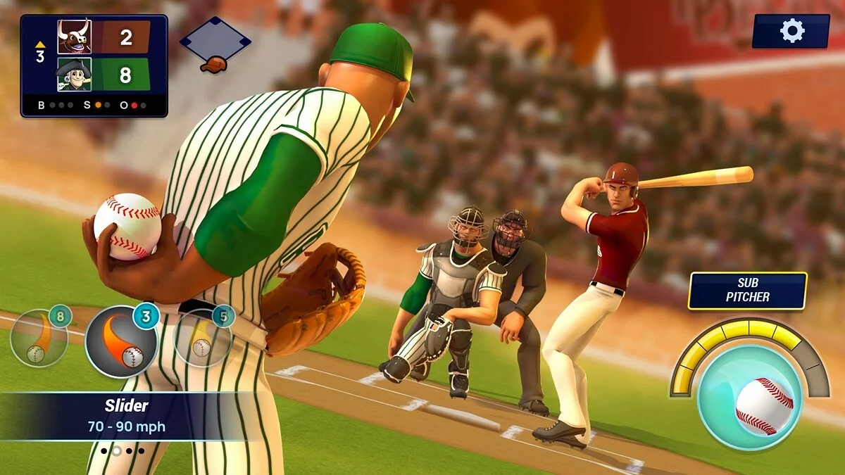 Скриншоты из Ballistic Baseball / Картинка 4