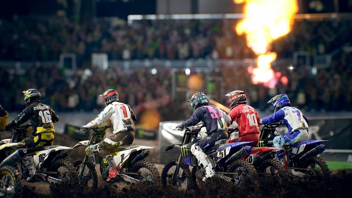 Скриншоты из Monster Energy Supercross 3 / Картинка 23