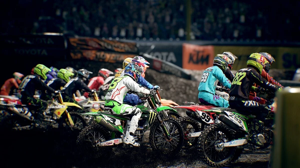 Скриншоты из Monster Energy Supercross 3 / Картинка 27