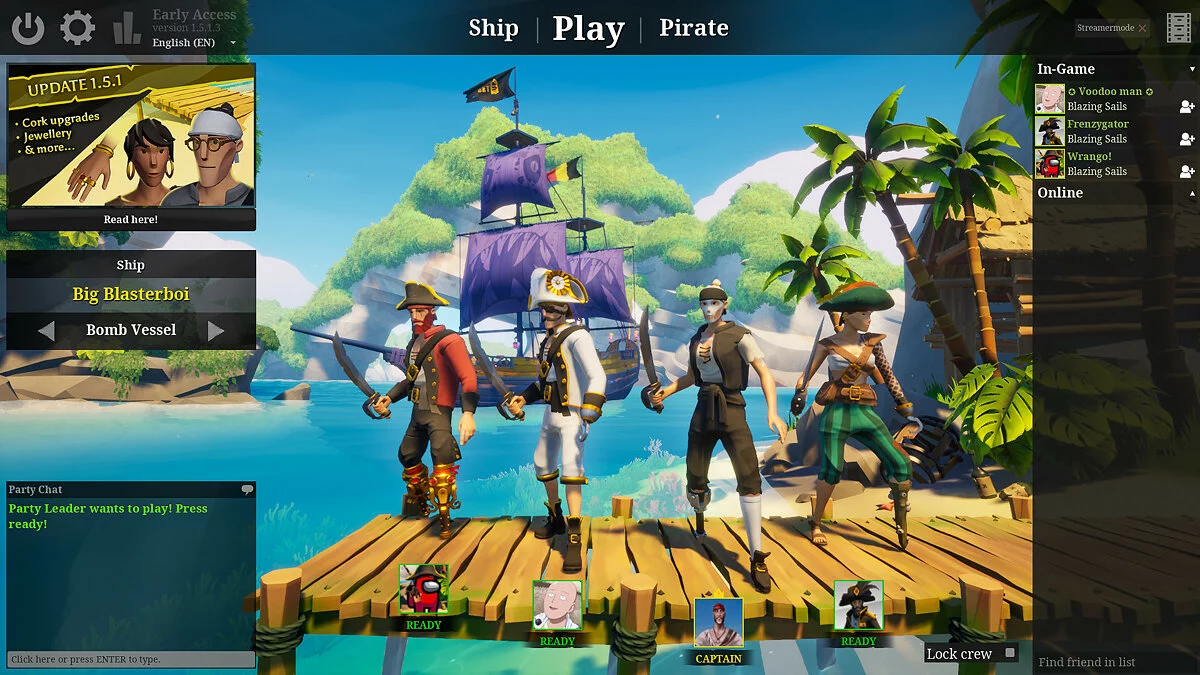 Скриншоты из Blazing Sails / Картинка 33