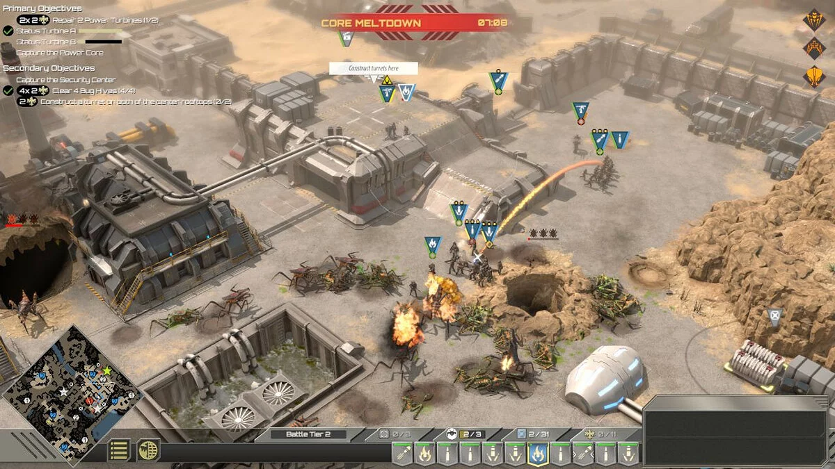 Скриншоты из Starship Troopers: Terran Command / Картинка 20