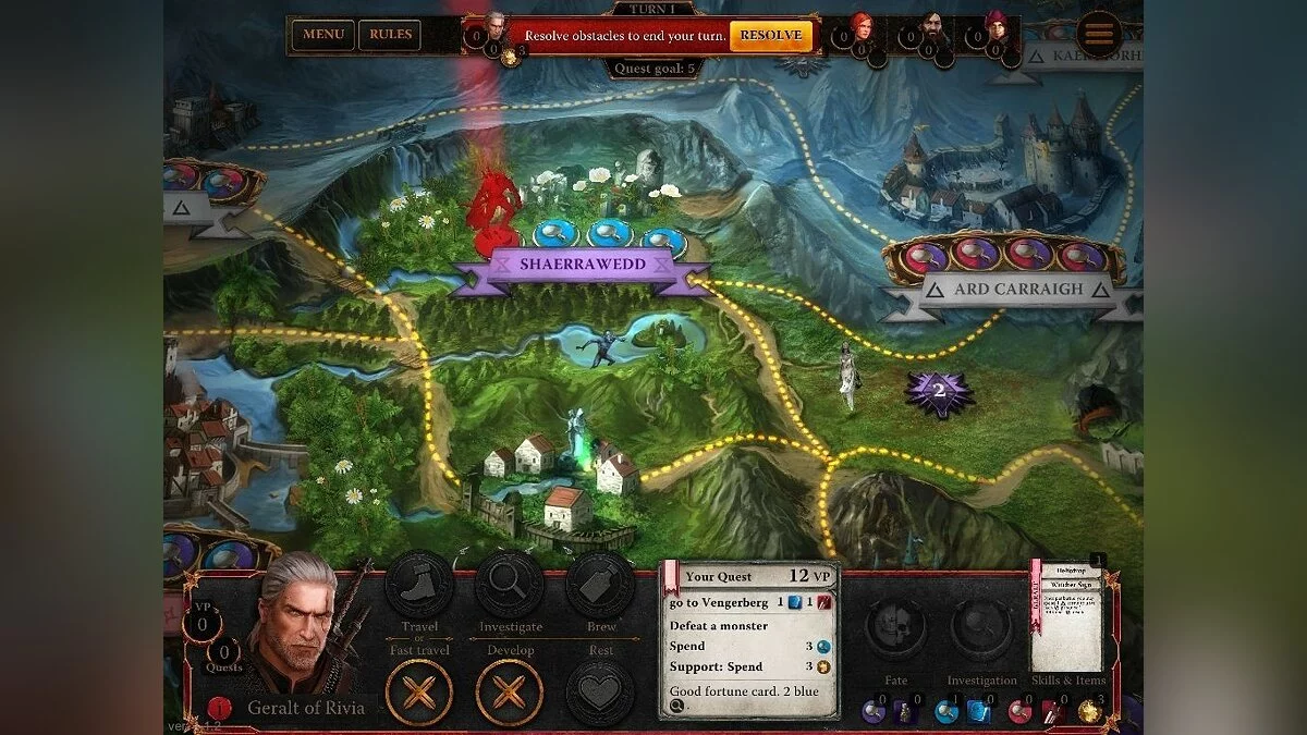 Скриншоты из The Witcher Adventure Game / Картинка 23