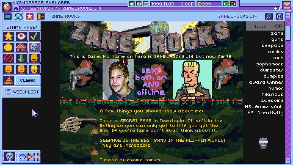 Скриншоты из Hypnospace Outlaw / Картинка 2