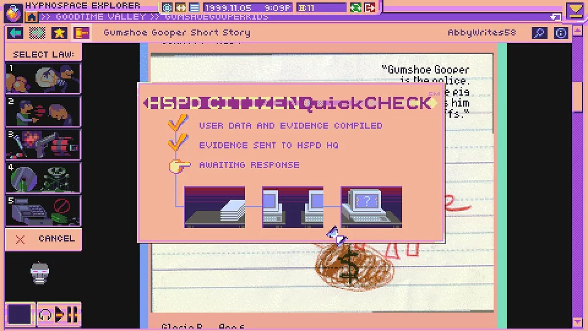 Скриншоты из Hypnospace Outlaw / Картинка 7