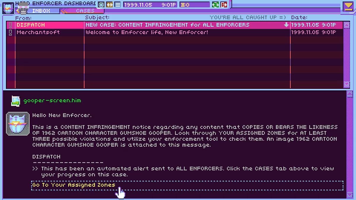 Скриншоты из Hypnospace Outlaw / Картинка 10