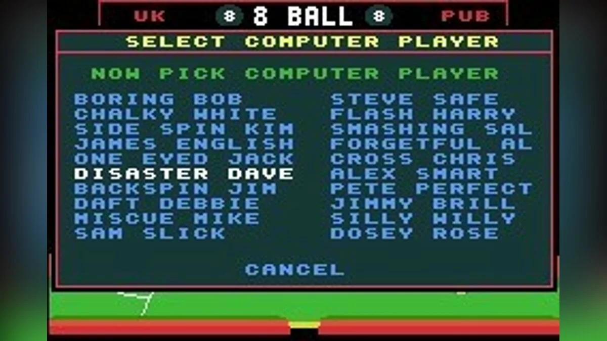 Скриншоты из Archer Maclean's Pool / Картинка 42