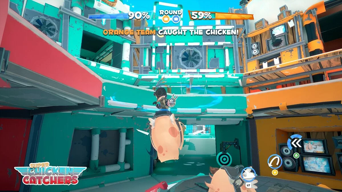 Скриншоты из Super Chicken Catchers / Картинка 2