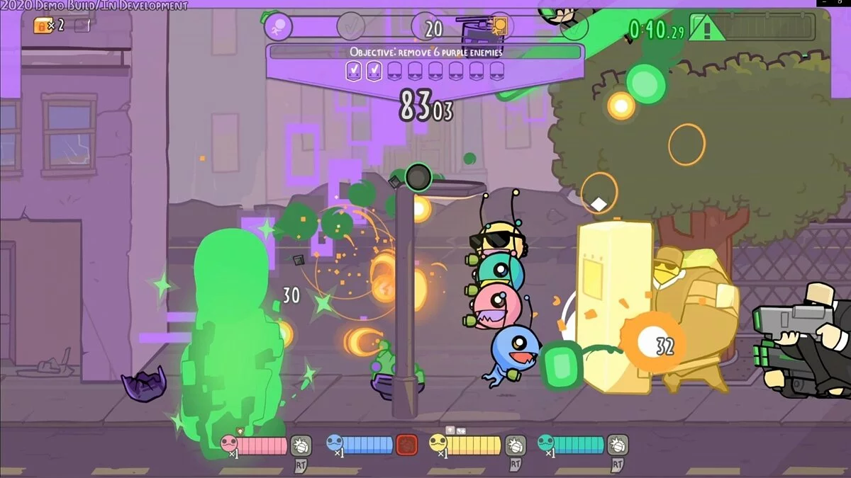 Скриншоты из Alien Hominid Invasion / Картинка 4