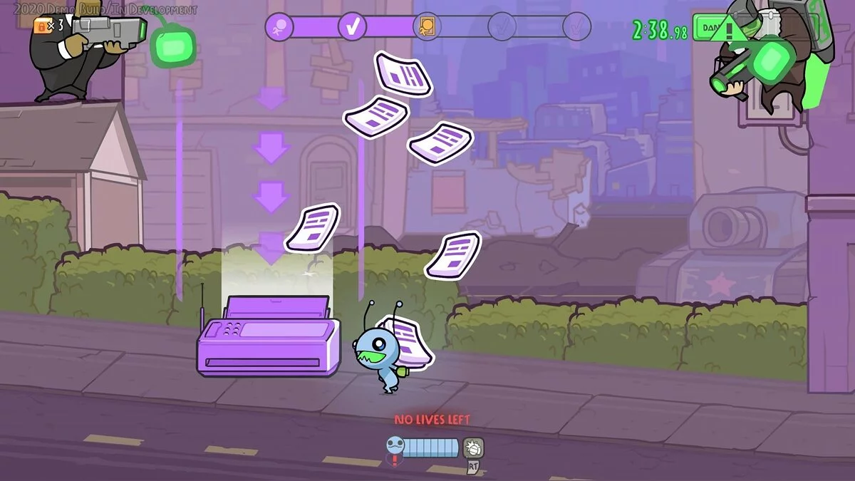 Скриншоты из Alien Hominid Invasion / Картинка 14