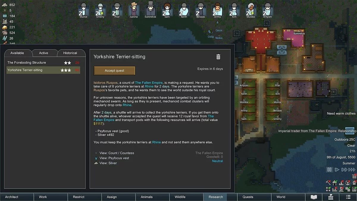Скриншоты из RimWorld - Royalty / Картинка 6