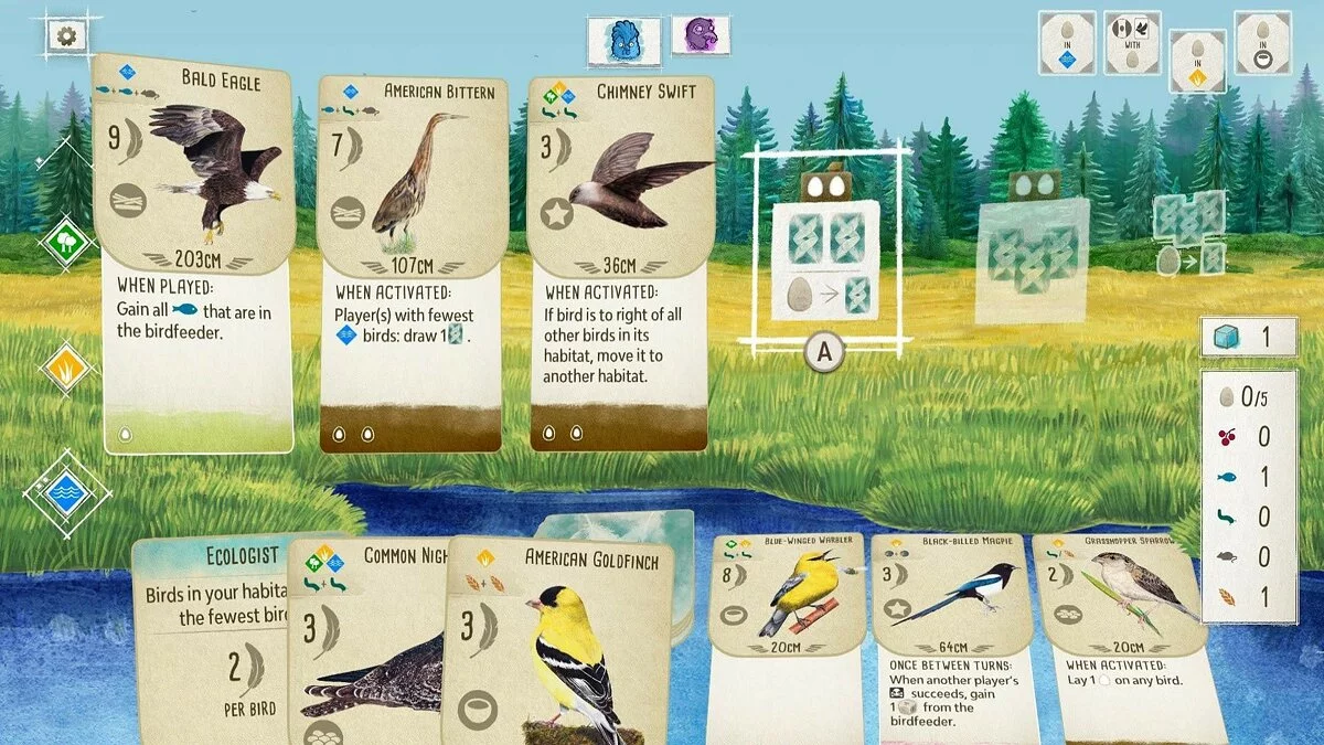 Скриншоты из WINGSPAN / Картинка 14