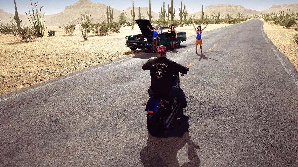 Скриншоты из American Motorcycle Simulator / Картинка 9