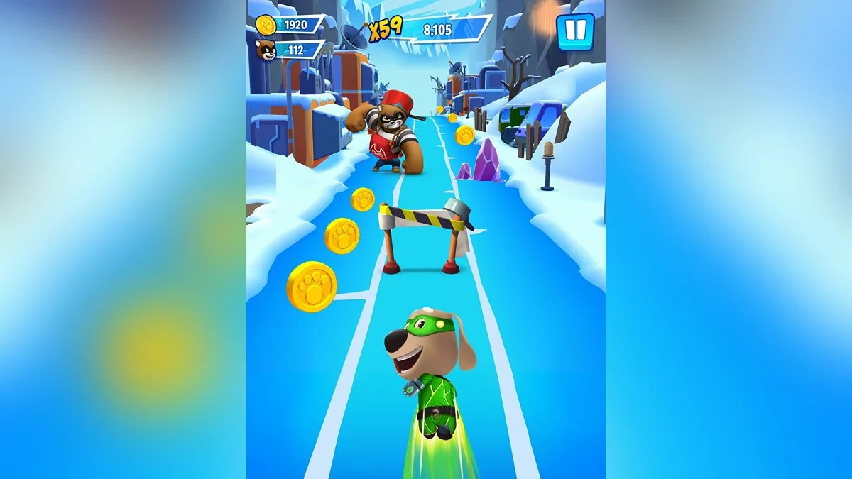 Скриншоты из Talking Tom Hero Dash Run Game / Картинка 4