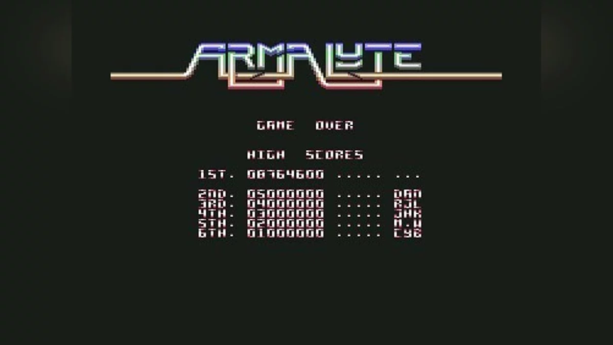Скриншоты из Armalyte / Картинка 36