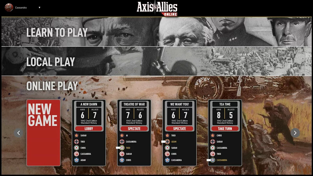Скриншоты из Axis & Allies 1942 Online / Картинка 48