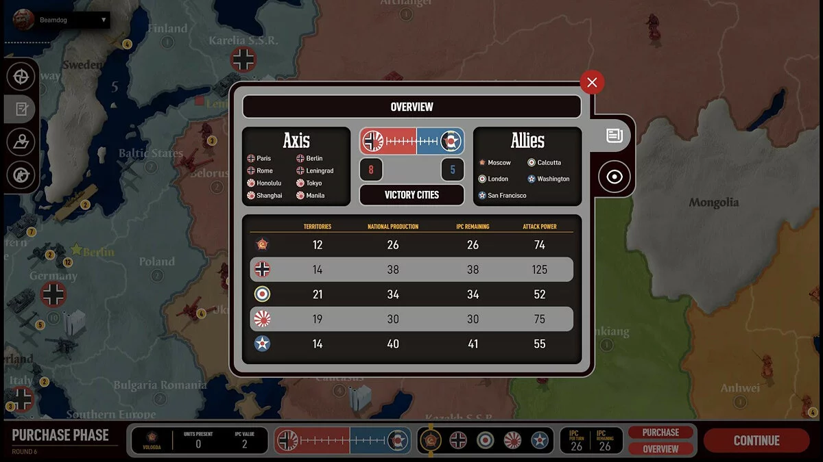 Скриншоты из Axis & Allies 1942 Online / Картинка 49