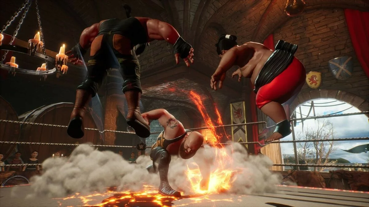 Скриншоты из WWE 2K Battlegrounds / Картинка 13