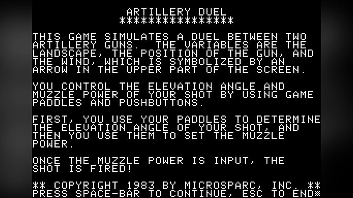Скриншоты из Artillery Duel / Картинка 12