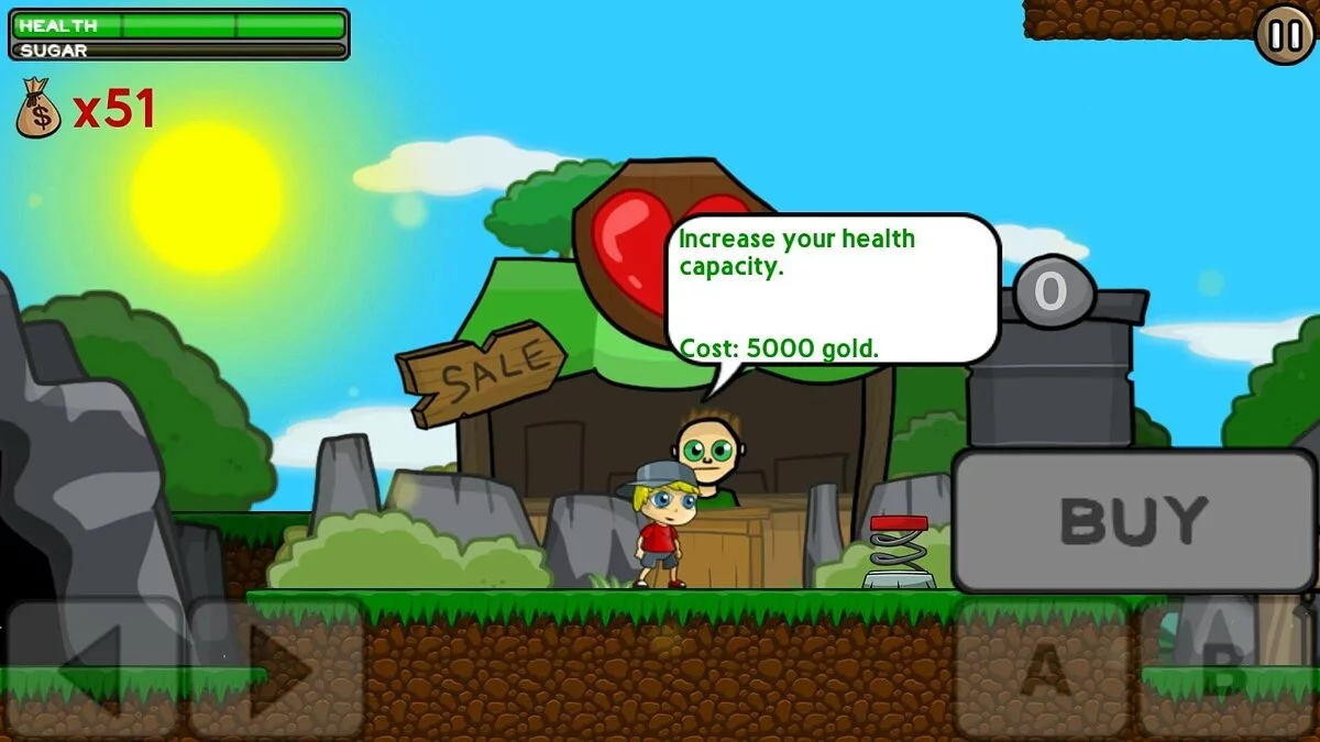 Скриншоты из Dean The Kid: Action Platformer / Картинка 5