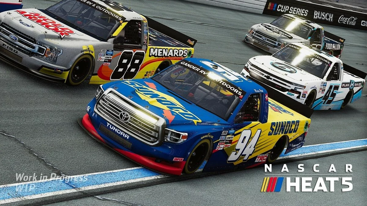 Скриншоты из NASCAR Heat 5 / Картинка 27