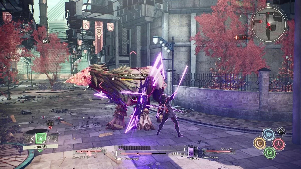 Скриншоты из Scarlet Nexus / Картинка 117