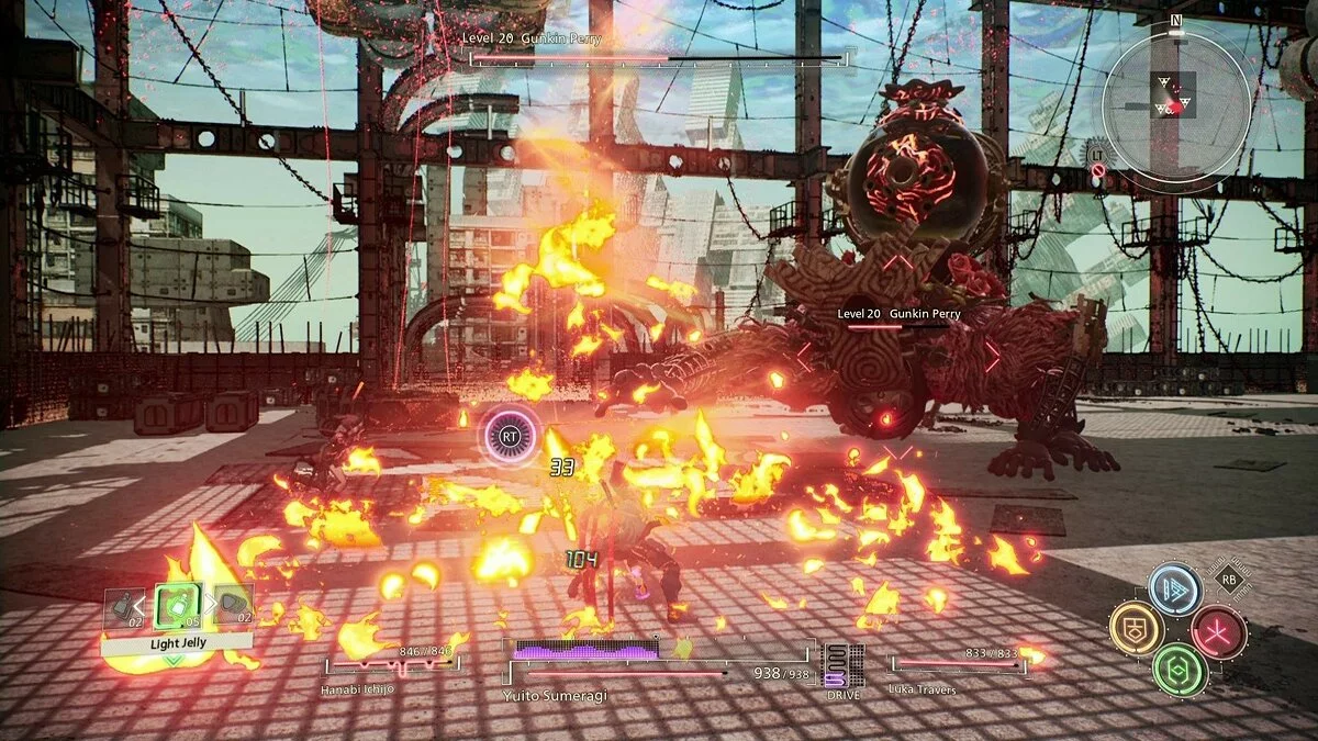 Скриншоты из Scarlet Nexus / Картинка 123