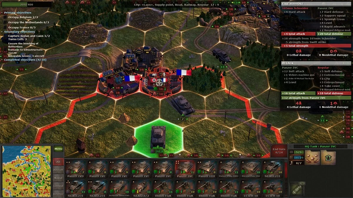 Скриншоты из Strategic Mind: Blitzkrieg / Картинка 9