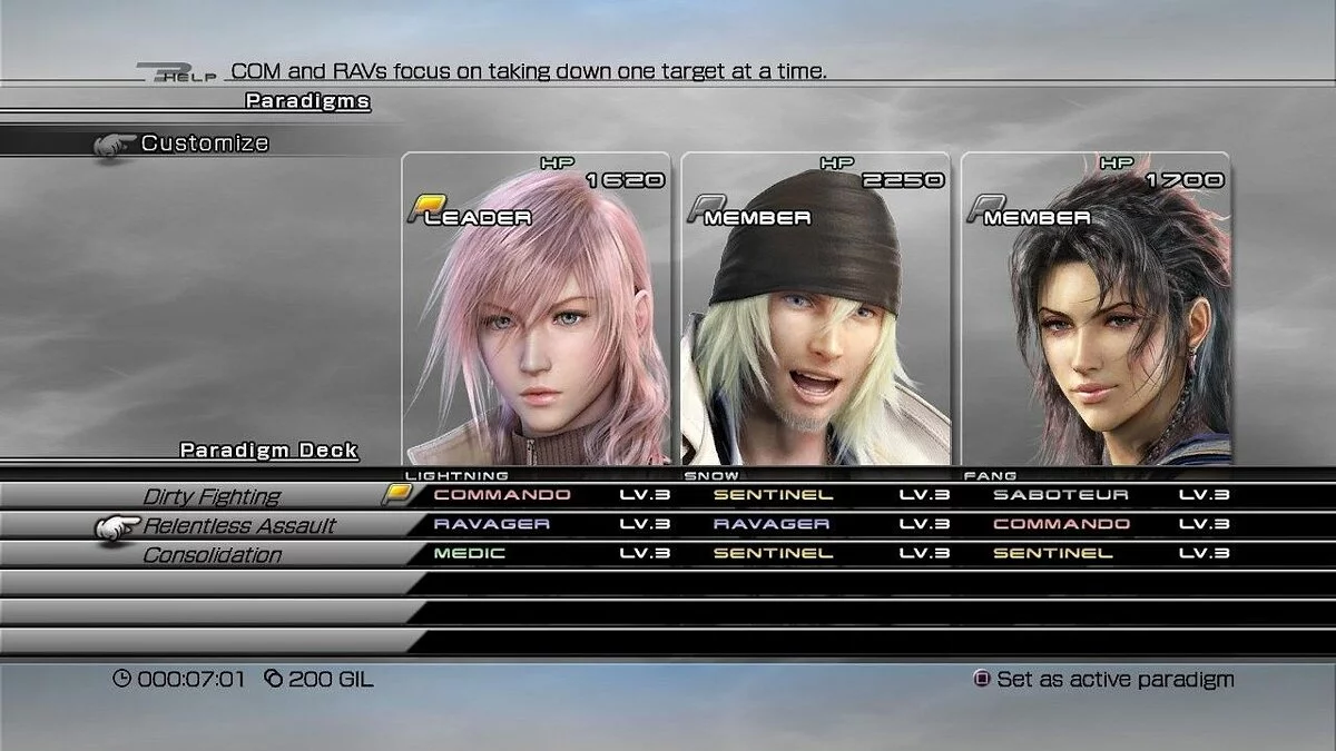 Скриншоты из Final Fantasy XIII / Картинка 169