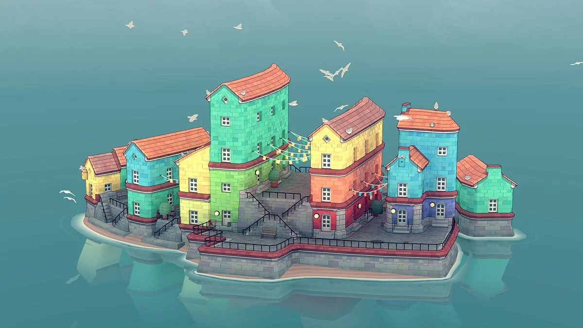 Скриншоты из Townscaper / Картинка 6