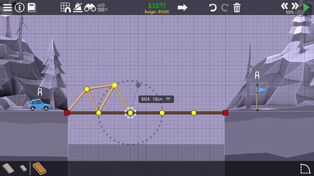 Скриншоты из Poly Bridge 2 / Картинка 1