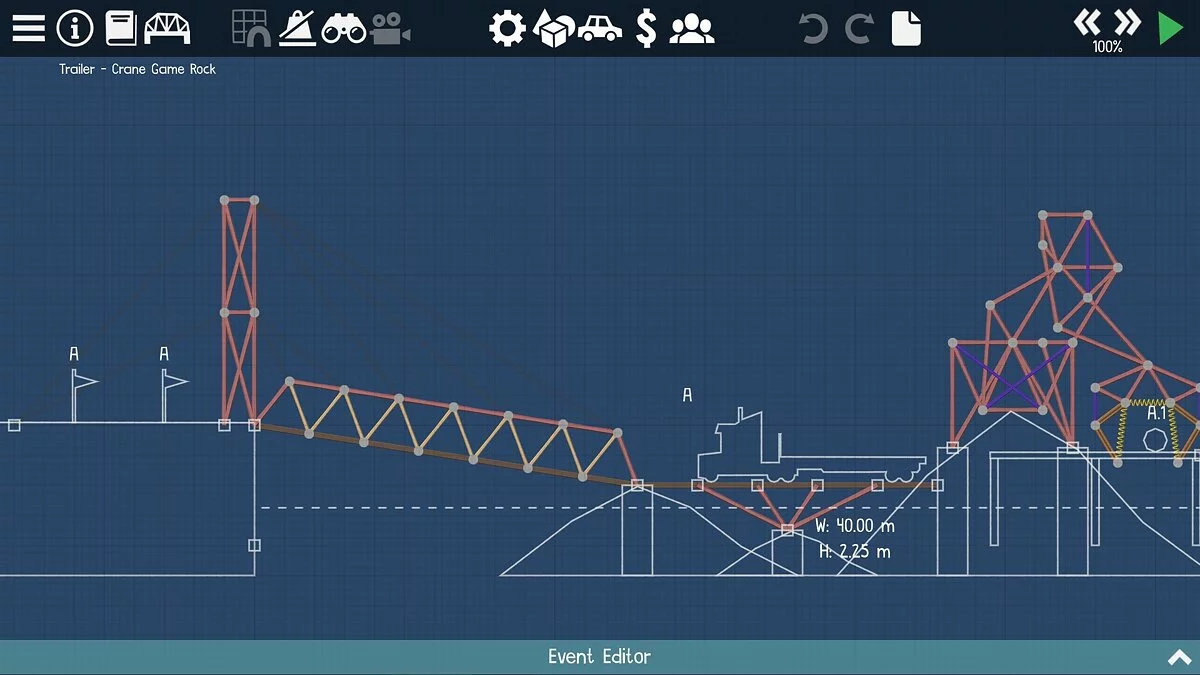 Скриншоты из Poly Bridge 2 / Картинка 3