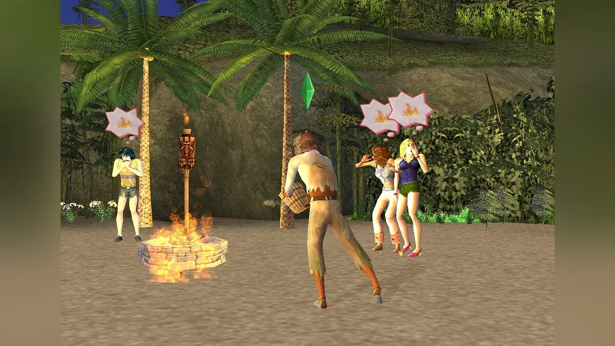 Скриншоты из The Sims 2: Castaway / Картинка 40