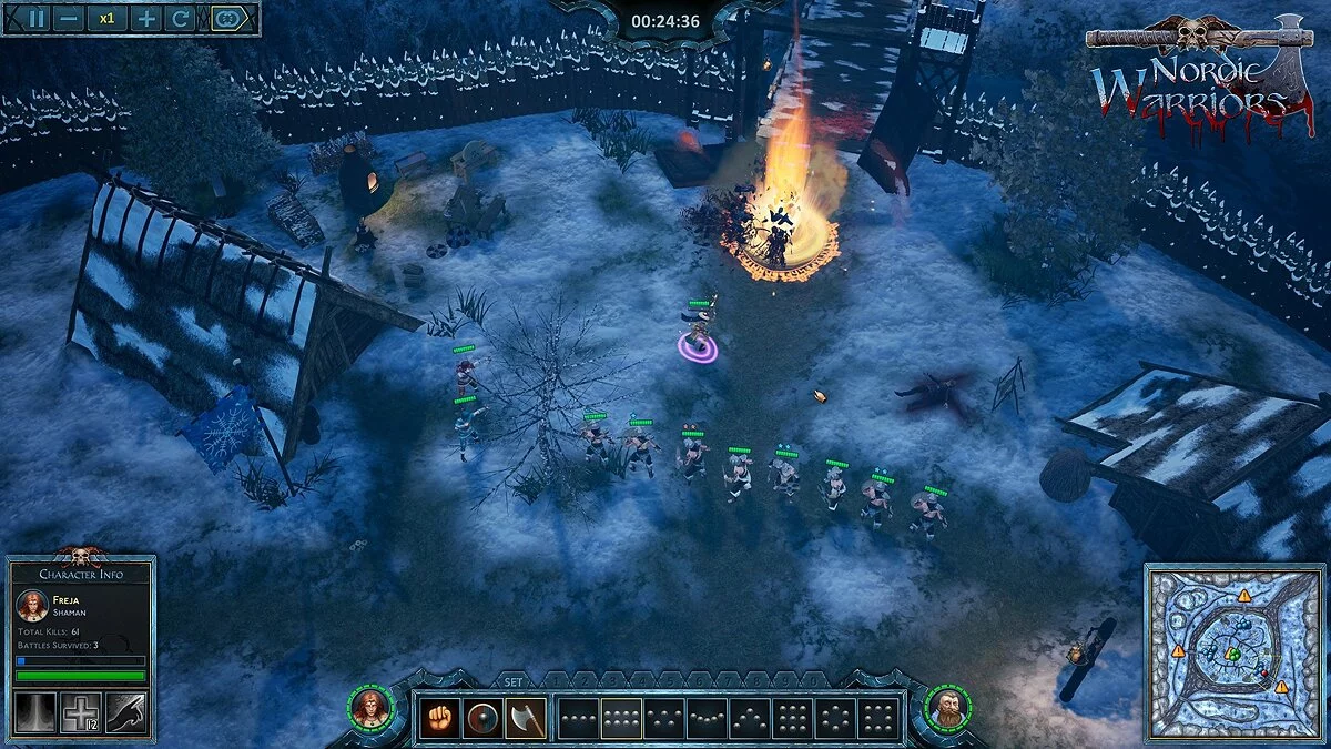 Скриншоты из Nordic Warriors / Картинка 2