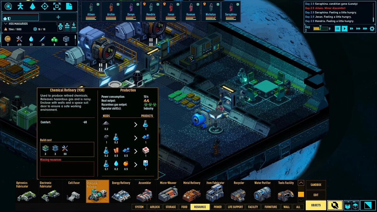 Скриншоты из Space Haven / Картинка 3