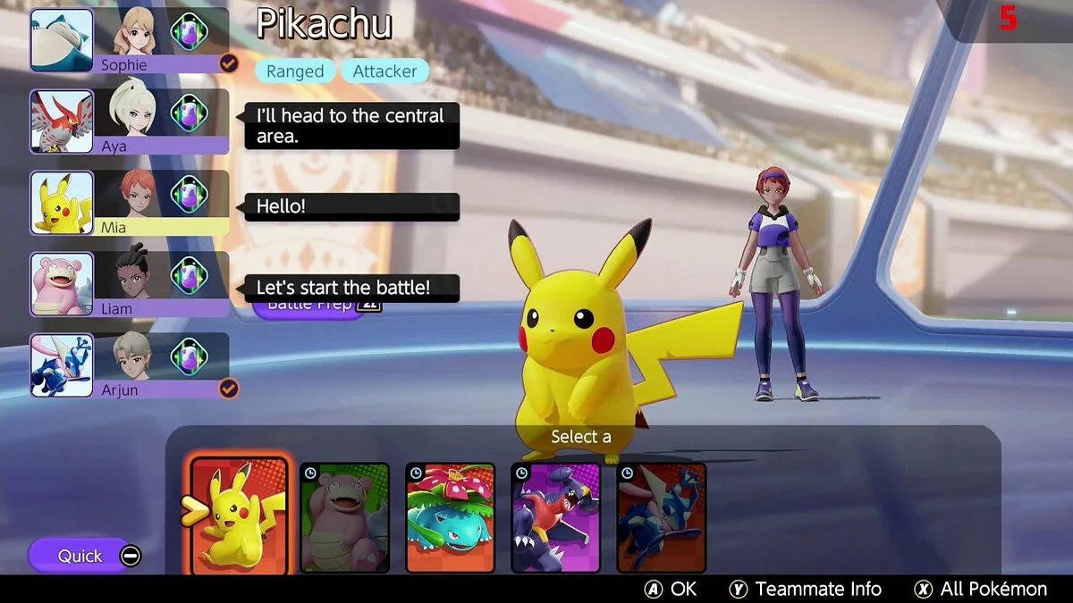 Скриншоты из Pokemon Unite / Картинка 21