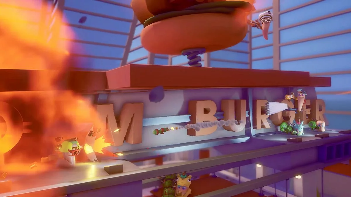 Скриншоты из Worms Rumble / Картинка 4
