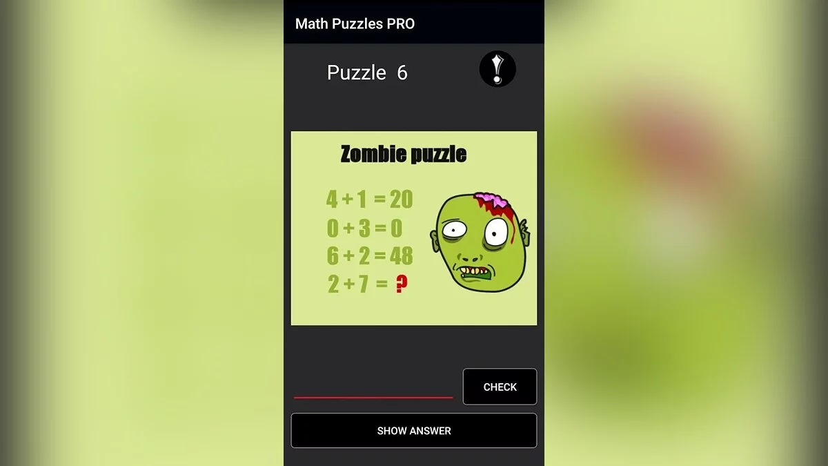 Скриншоты из Math Puzzles Pro / Картинка 1