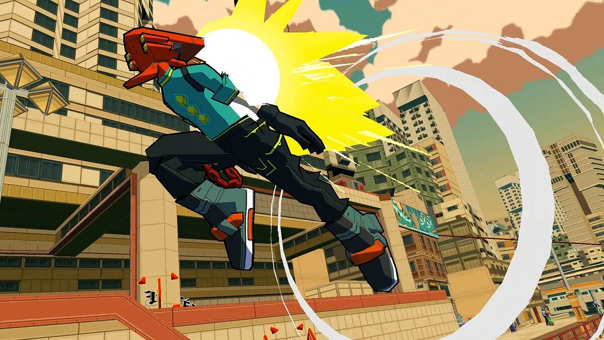 Скриншоты из Bomb Rush Cyberfunk / Картинка 1