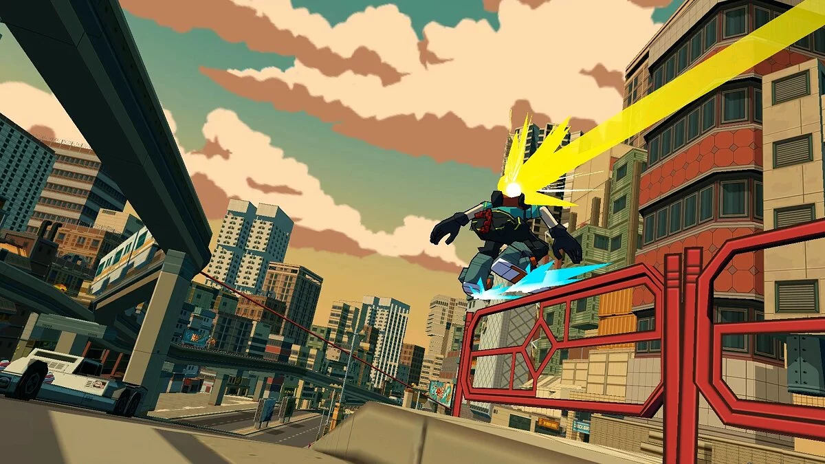 Скриншоты из Bomb Rush Cyberfunk / Картинка 6