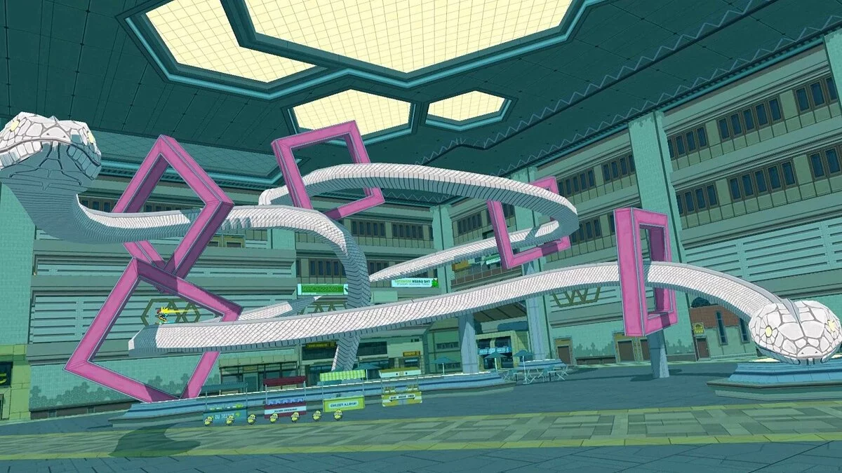 Скриншоты из Bomb Rush Cyberfunk / Картинка 15