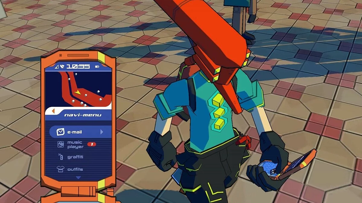 Скриншоты из Bomb Rush Cyberfunk / Картинка 18