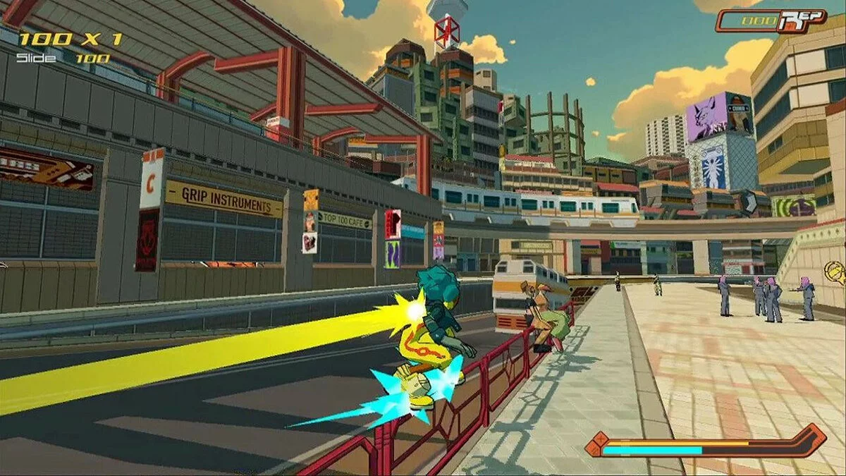 Скриншоты из Bomb Rush Cyberfunk / Картинка 27