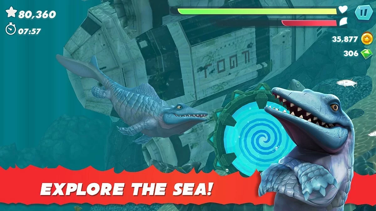 Скриншоты из Hungry Shark Evolution / Картинка 1