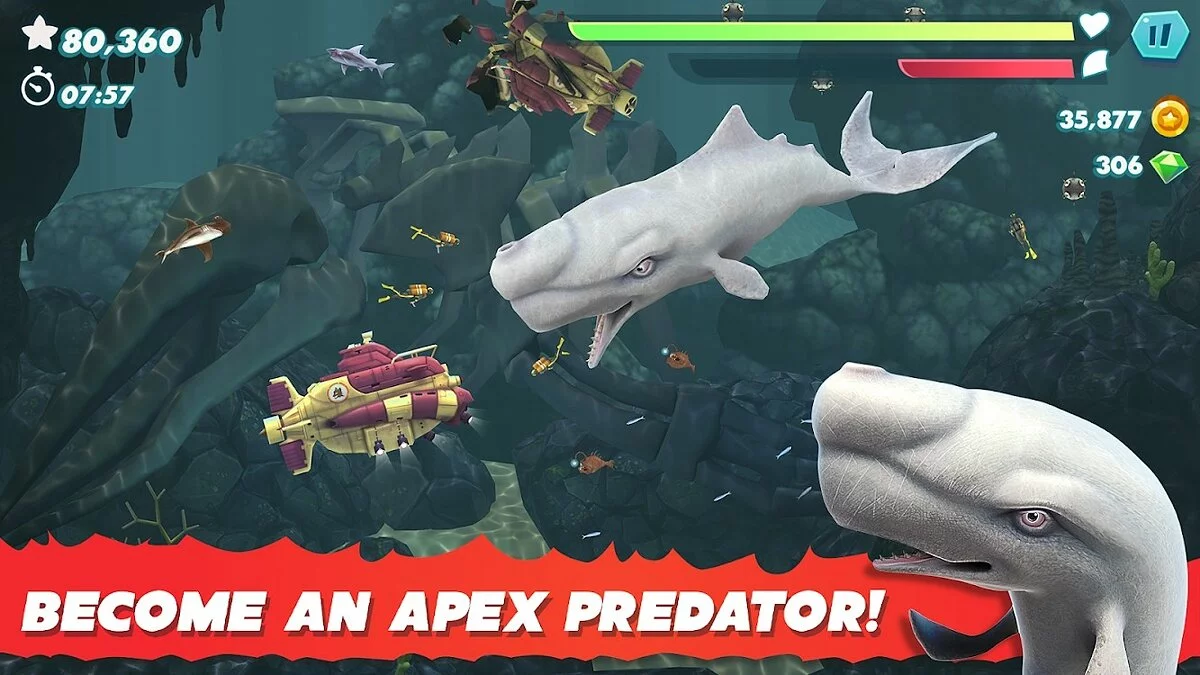 Скриншоты из Hungry Shark Evolution / Картинка 3