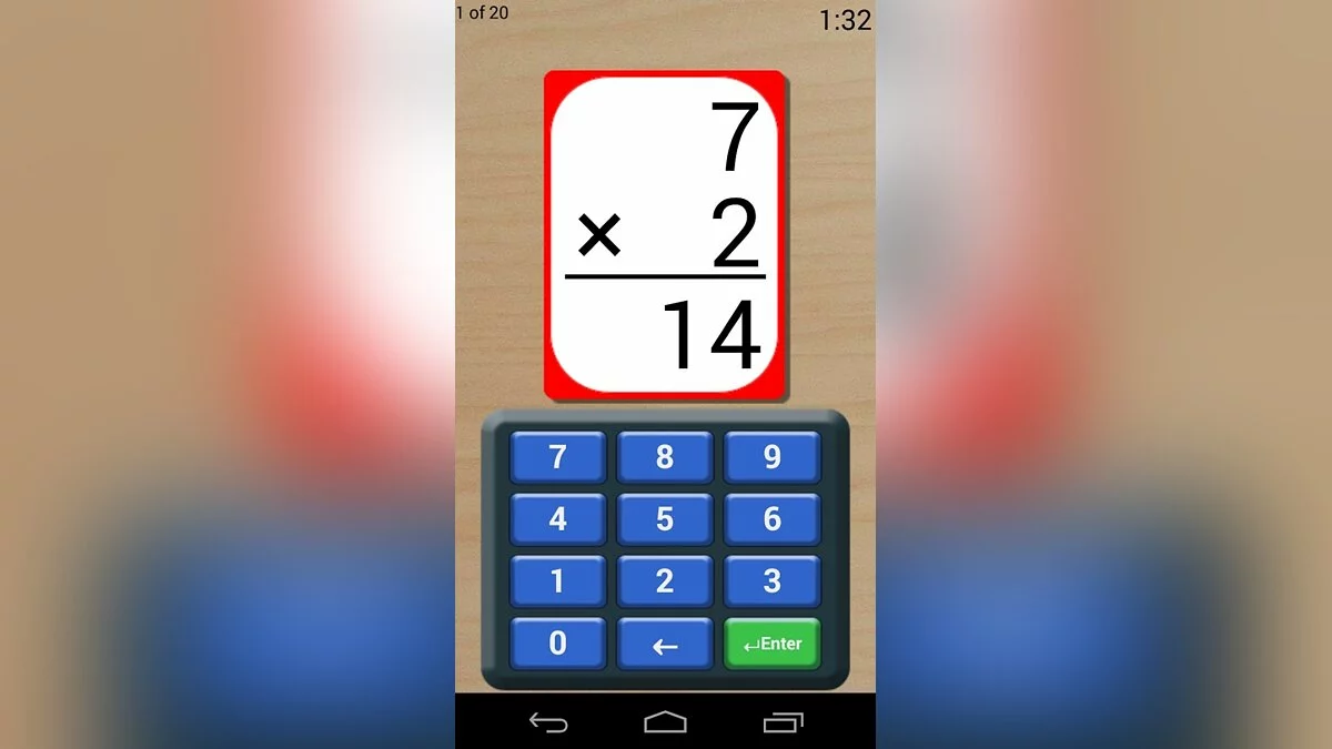 Скриншоты из Math Flash Cards / Картинка 9