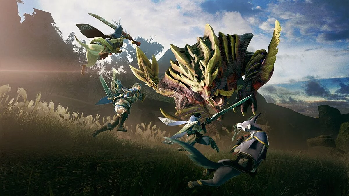 Арт из Monster Hunter Rise / Картинка 2